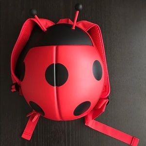 Red Lady Bug Backpack